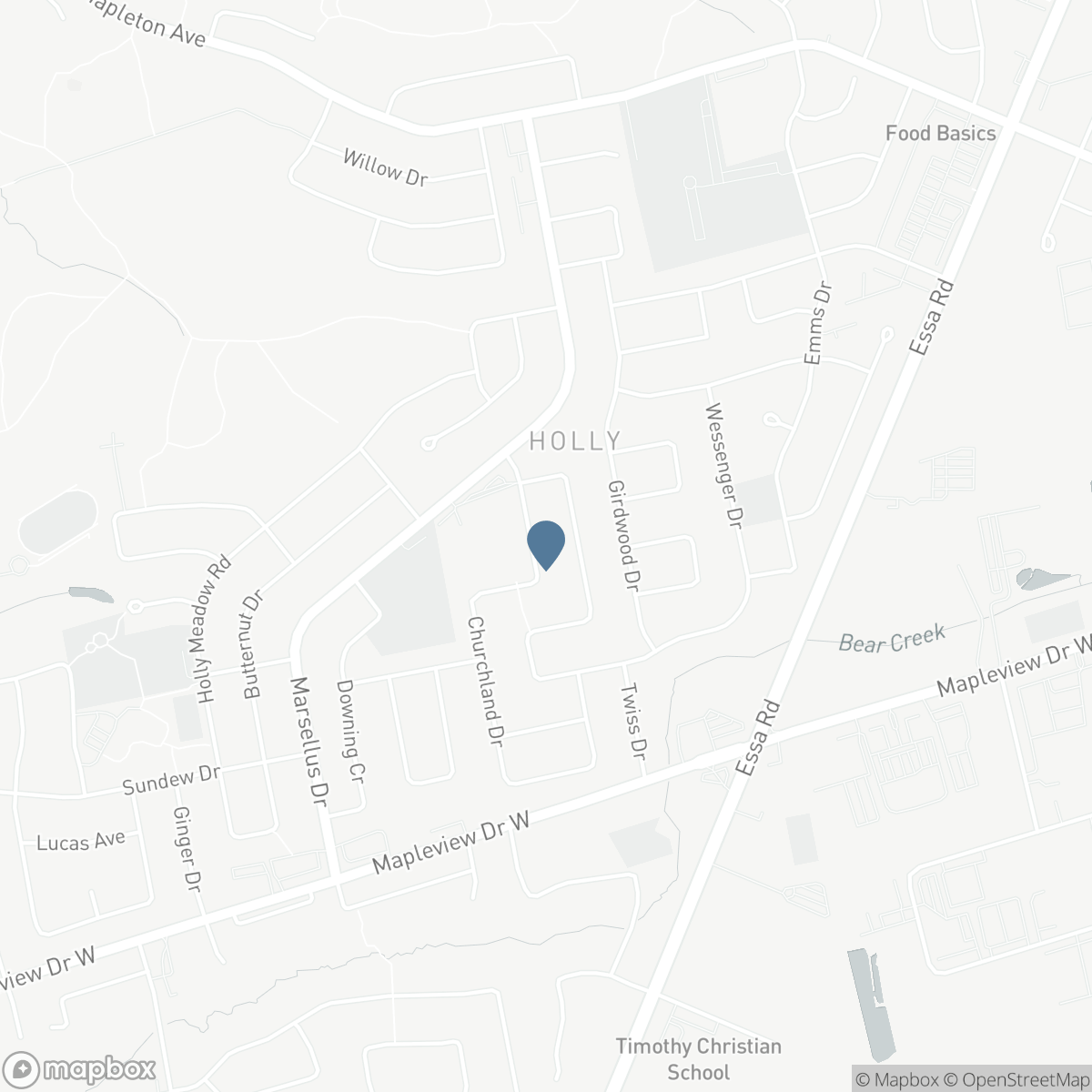 33 CHURCHLAND DRIVE, Barrie, Ontario L4N 8P9